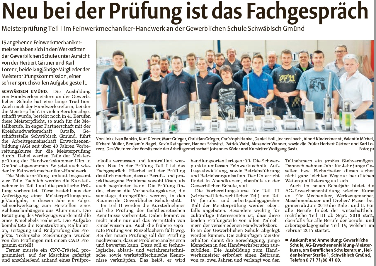 Remszeitung MK 2016