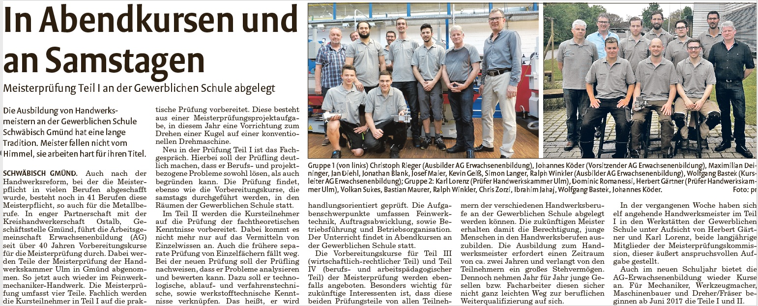 Remszeitung MK 2017 Teil 1 und 2